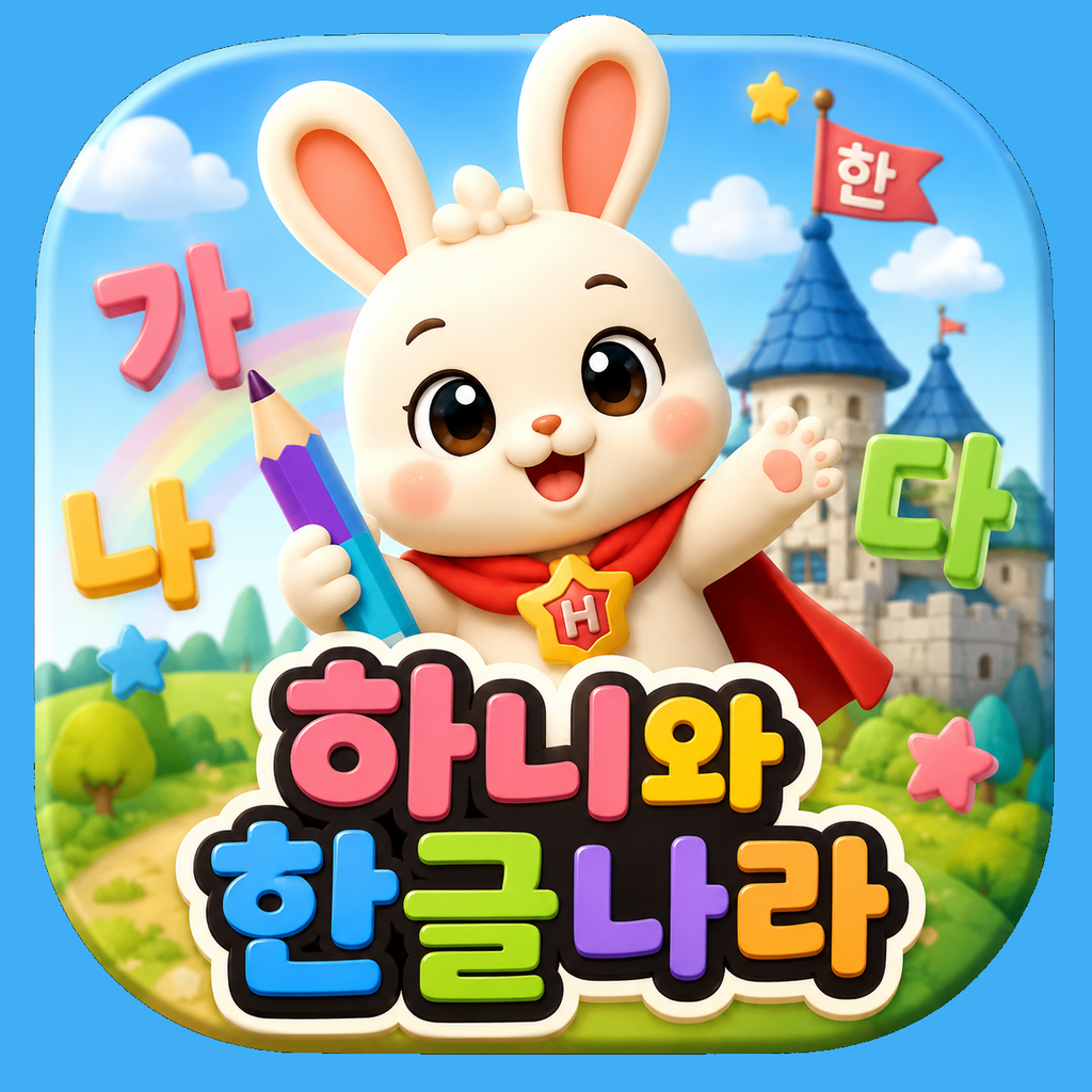 하니와 한글나라 아이콘